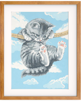 Paint by numbers Hang on Kitty