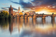 Canvas-taulu | Akustiikkataulu Praha Charles Bridge 475