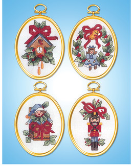 Tavlor Julmotiv 4-pack