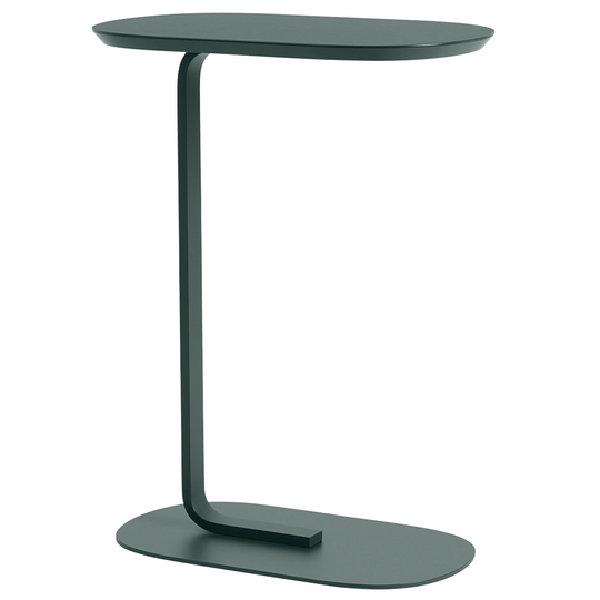 Muuto Relate sivupöytä, k. 73,5 cm, tummanvihreä
