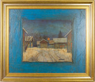 Juhani Palmun teos - Kuutamo - 75x66 cm