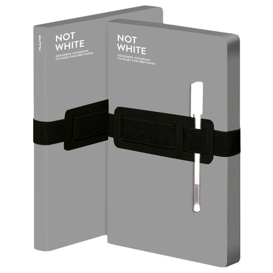 Nuuna Notebook Not White L Light - Grey
