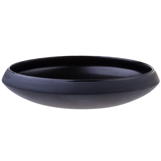 Vaidava Ceramics Eclipse tarjoiluvati 38 cm, musta