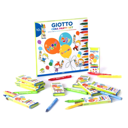 Giotto Cera Mini Liidut Juhlasetti x 10
