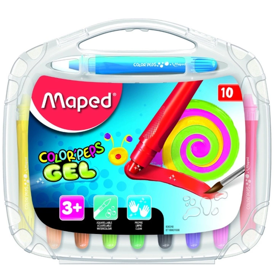 Maped Color Peps Geeli Liidut 10-setti