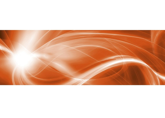 Keittiön välitila Orange abstract 180x60 cm