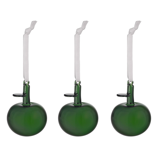 Iittala Lasiomena 3 kpl, vihreä