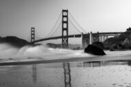 Canvas-taulu | Akustiikkataulu Golden Gate San Francisco MV 4002