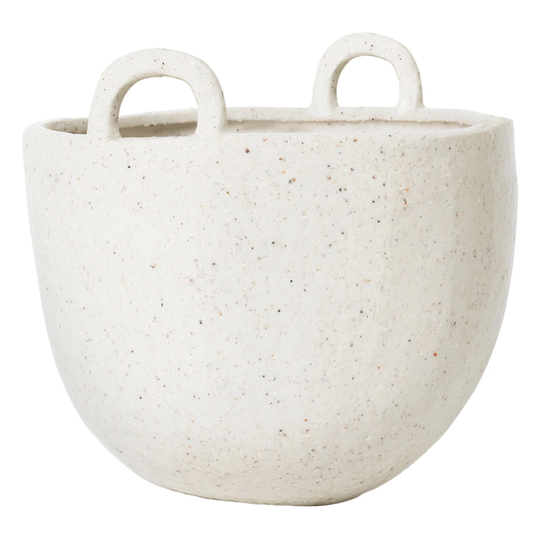 ferm LIVING Speckle kukkaruukku, luonnonvalkoinen