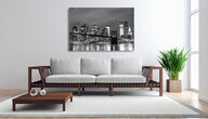Canvas-taulu | Akustiikkataulu Brooklyn Bridge Manhattan NY MV 247