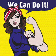Canvas-taulu | Akustiikkataulu We can do it 3133
