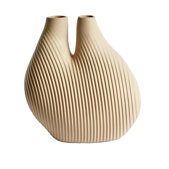 HAY W&S Chamber maljakko, vaalea beige