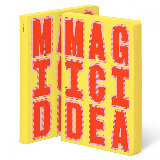 Nuuna Notebook Graphic Glow L - Magic Idea