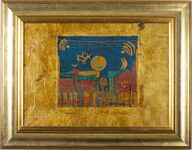 Juhani Palmun teos - Shamaani - 55x43 cm
