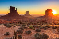 Canvas-taulu | Akustiikkataulu Monument Valley Arizona 193