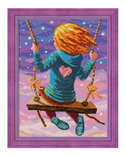 Diamond Painting Lentää