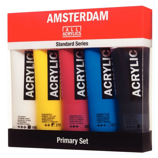 Amsterdam Akryylimaali Primary Set