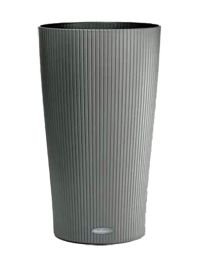 Cilindro loft tummaharmaa altakasteluruukku 2x ruukku setti 23cm, korkeus 41cm