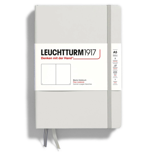 Leuchtturm1917 Notebook A5 Medium Light Grey Ruled