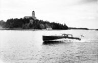 Canvas-taulu | Akustiikkataulu Naantali Kultaranta 1930-luku O.W Sorthan/Naantalin museo MV 3855