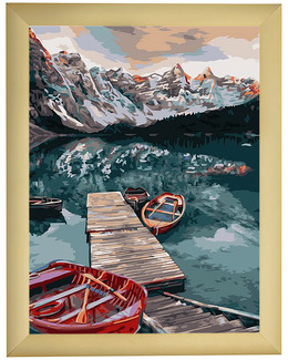 Paint By Numbers Vuoristoidylli