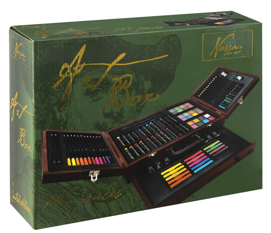 Nassau - Art Box 103 Pcs in Wooden Box - (K-AR0939/GE)