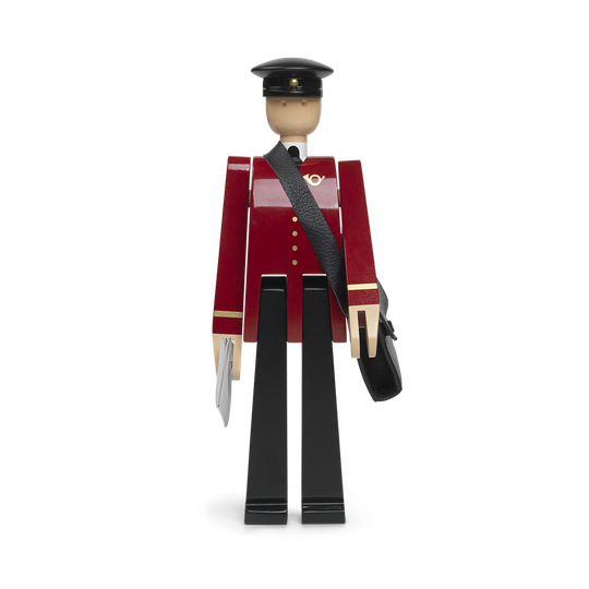 Kay Bojesen - Postman black/red (39214)