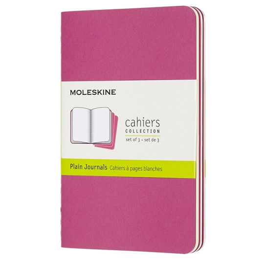 Moleskine Cahier Pocket Pinkki Plain