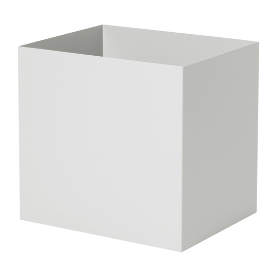 ferm LIVING Plant Box ruukku, neliö, vaaleanharmaa