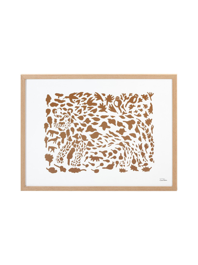 Oiva toikka collection cheetah -juliste
