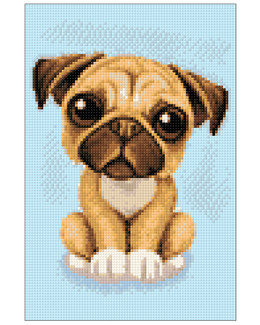 Diamond painting Puppy eyes