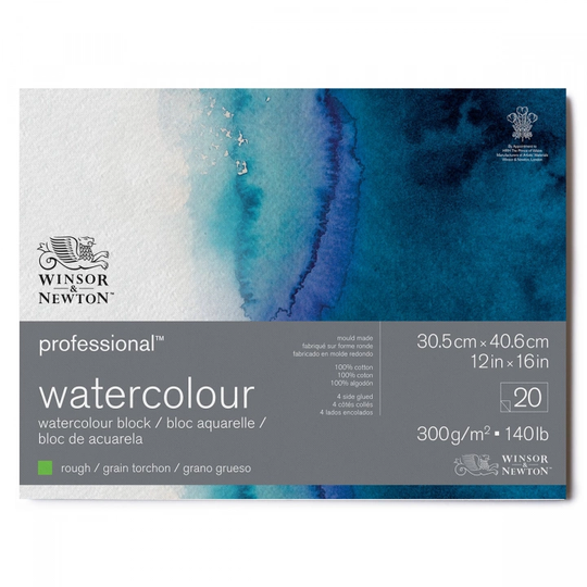 Winsor & Newton Professional Akvarellilehtiö Rough 31x41 cm 300g