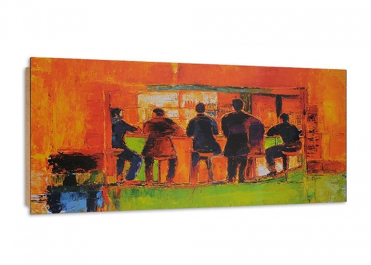 Taulu At the bar 3D 100x50 cm
