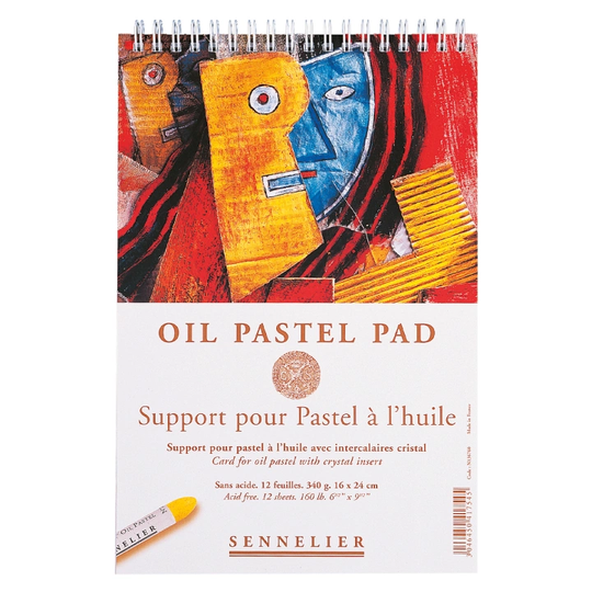 Sennelier Oil Pastel Pad 340g 16x24cm 12 sheets