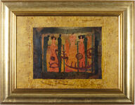 Juhani Palmun teos - Näkymätön - 55x43 cm