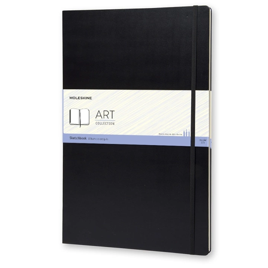 Moleskine Luonnoslehtiö A3 Musta