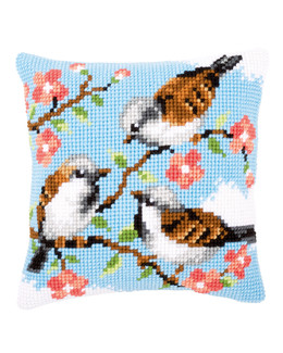 Kirjontapakkaus Tyynynpäällinen Tapaaminen