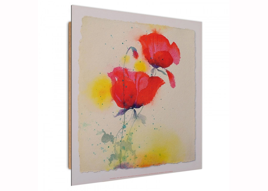 Taulu Poppies 3D 30x30 cm