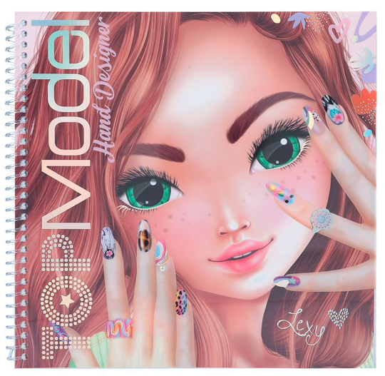 TOPModel - Create Your Hand-Design Colouring Book - ( 0412292 )