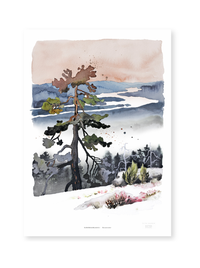 Juliste kuninkaanlaavu 50x70 cm