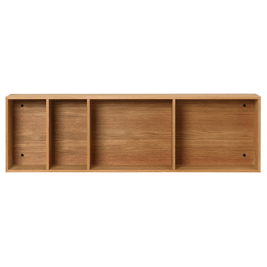 ferm LIVING Bon hylly, 80 cm, öljytty tammi