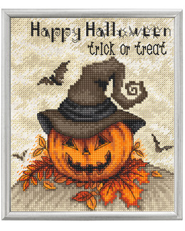 Kirjontapakkaus Taulu Happy Halloween