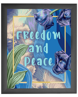Paint By Numbers Freedom and peace