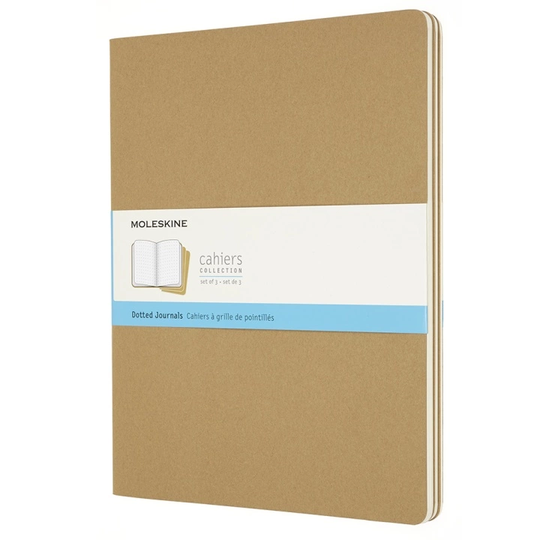 Moleskine Cahier XXL Kraft Dotted
