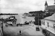 Canvas-taulu | Akustiikkataulu Naantali 1920-luku O.W Sorthan/Naantalin museo MV 3849