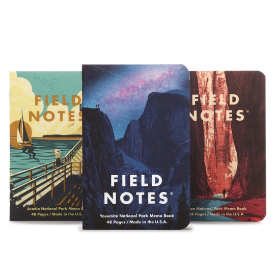 Field Notes National Parks Series A 3-Pack