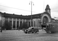 Canvas-taulu | Akustiikkataulu Helsingin rautatieasema 1948 MV Helsingin kaupunginmuseo 3815