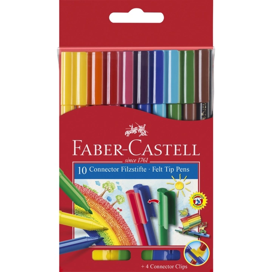 Faber-Castell Tussikynät Connector 10-setti