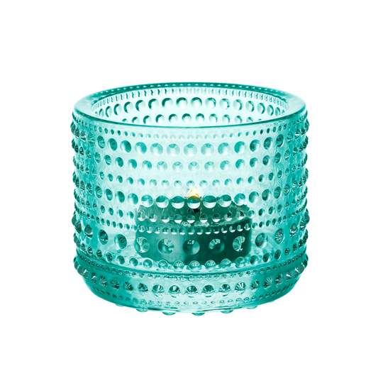 Iittala Kastehelmi kynttilälyhty 64 mm, vedenvihreä