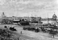 Canvas-taulu | Akustiikkataulu Eteläsatama Pakkahuoneenlaituri 1895 MV Helsingin kaupunginmuseo 3808